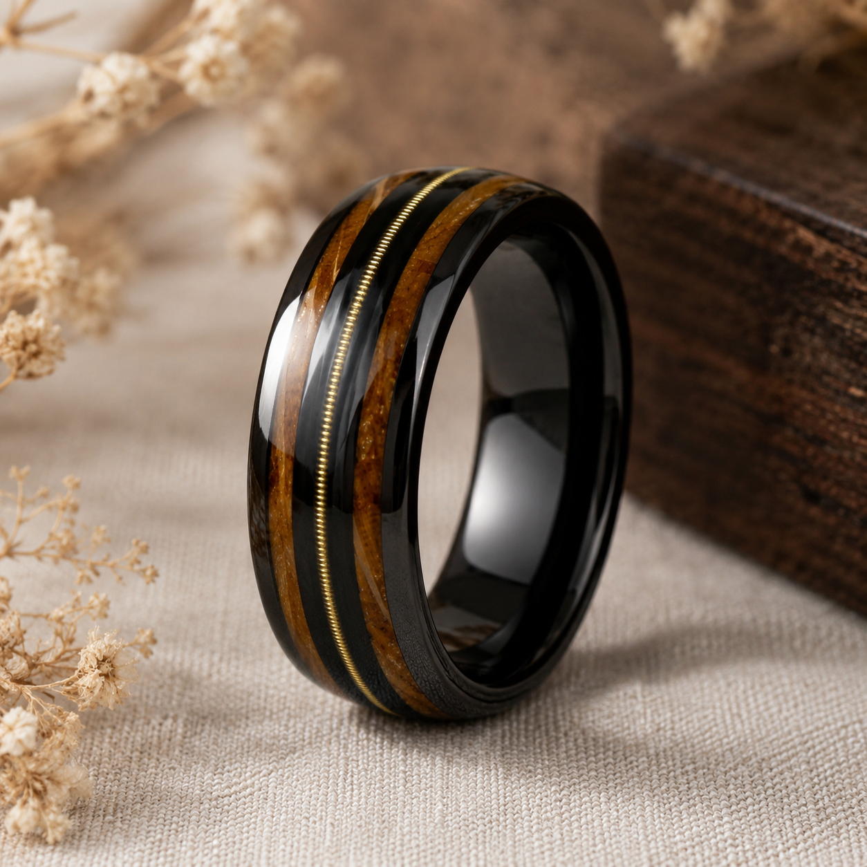 Guitar String Ring - Knight