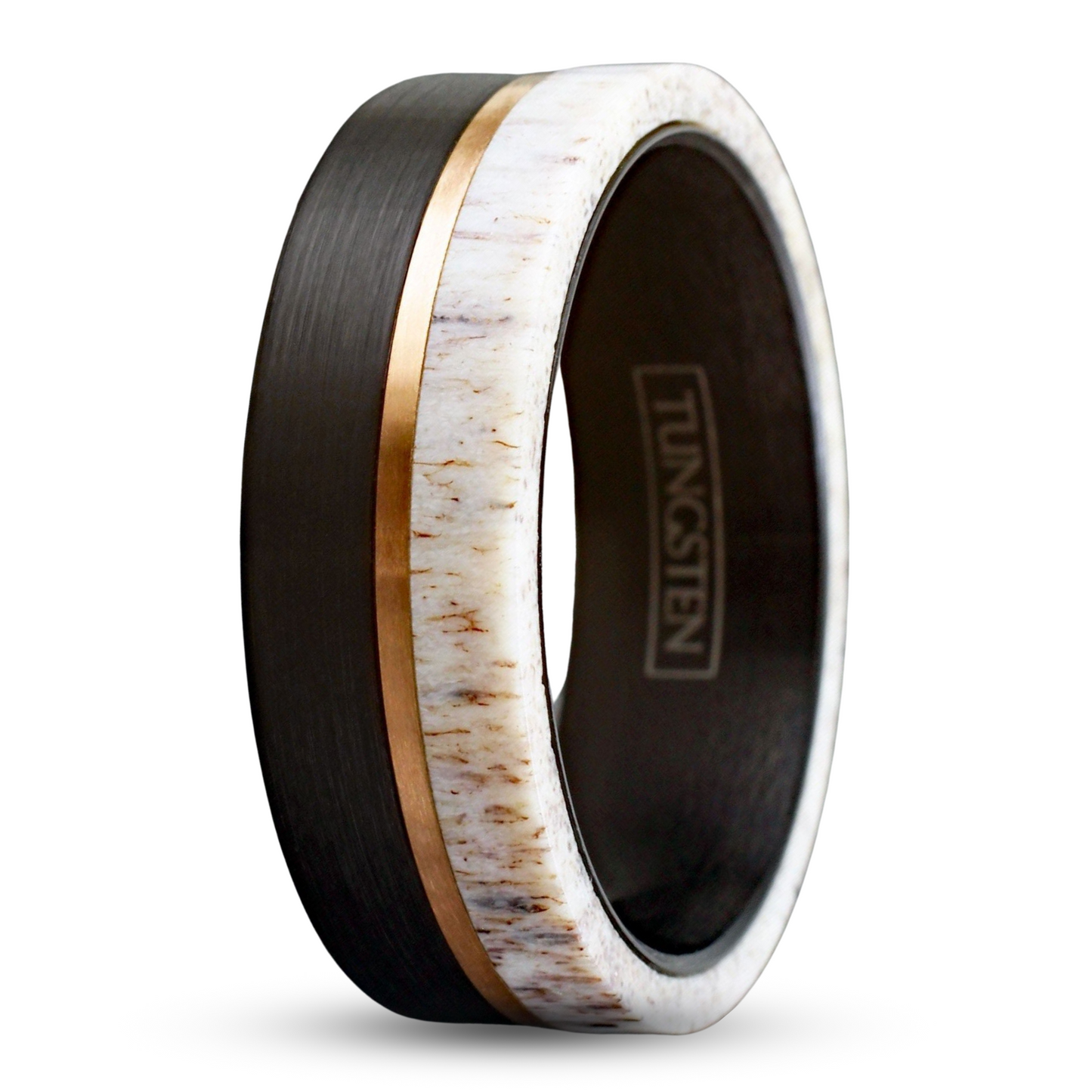 Brushed Tungsten w/ Gold Plated