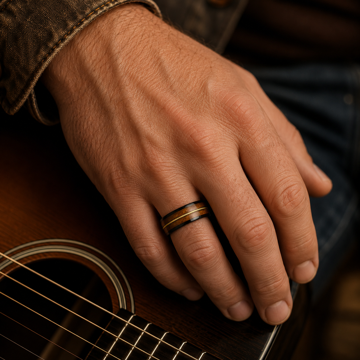 Guitar String Ring