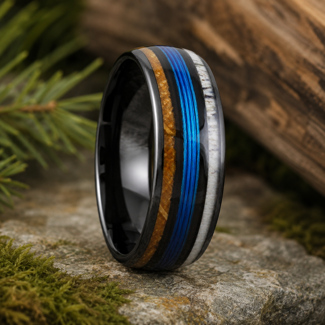 Blue Fishing Line