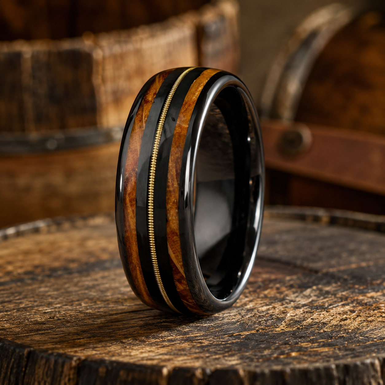 Guitar String Ring - Knight