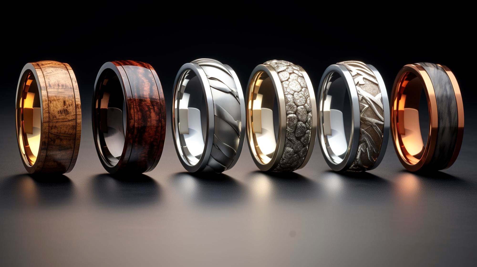 mens wedding bands tungsten rings
