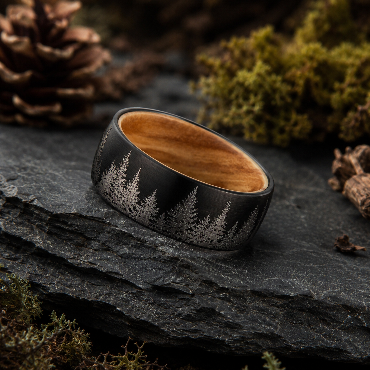 Forest Tree w/ Olive Wood