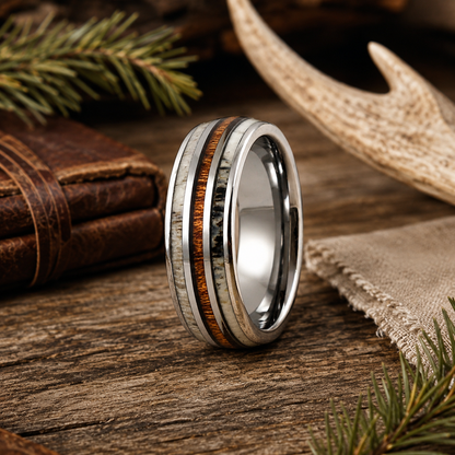Deer Antler w/ Koa Wood
