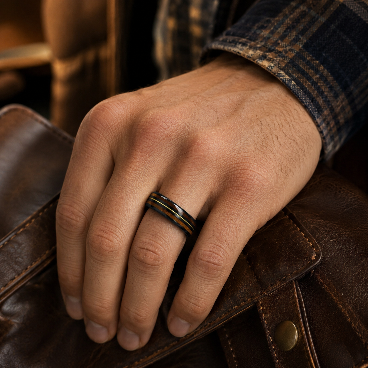 Guitar String Ring - Knight