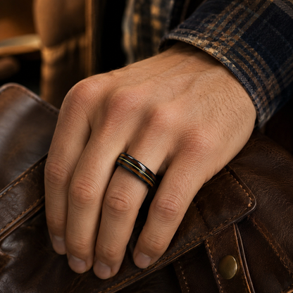 Guitar String Ring - Knight