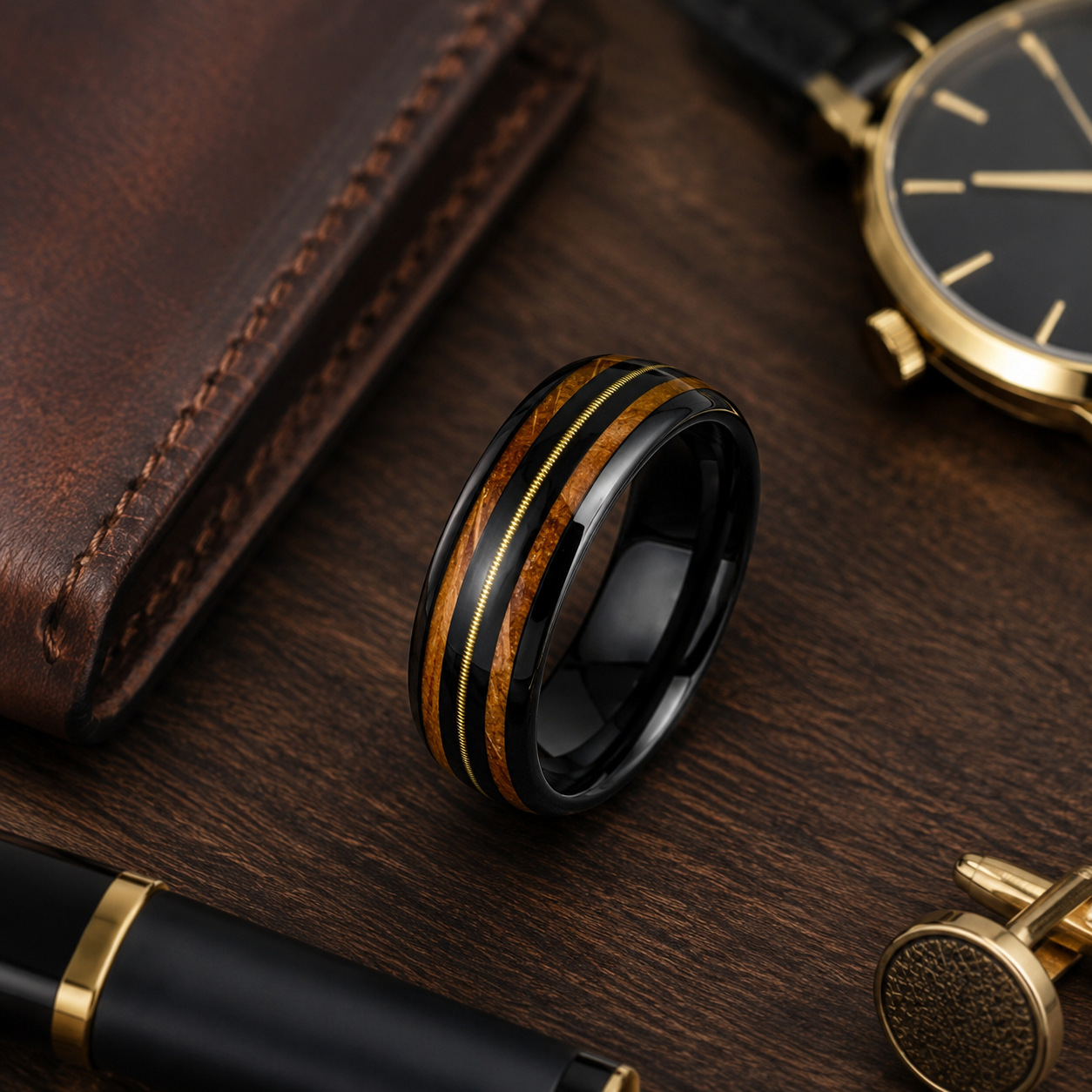 Guitar String Ring - Knight