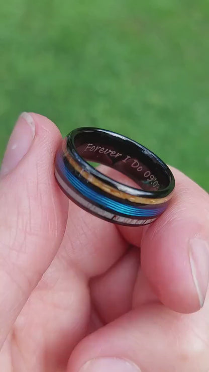 Blue Fishing Line
