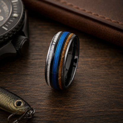 Blue Fishing Line