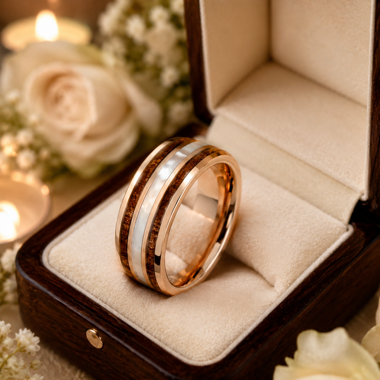 Mother-Of-Pearl & Koa Wood